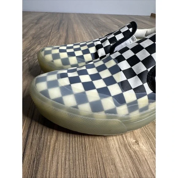 VANS Mod Slip-On Shoes‎ Sneakers Checkerboard Marshmallow 7.5M/9W - Picture 5 of 16